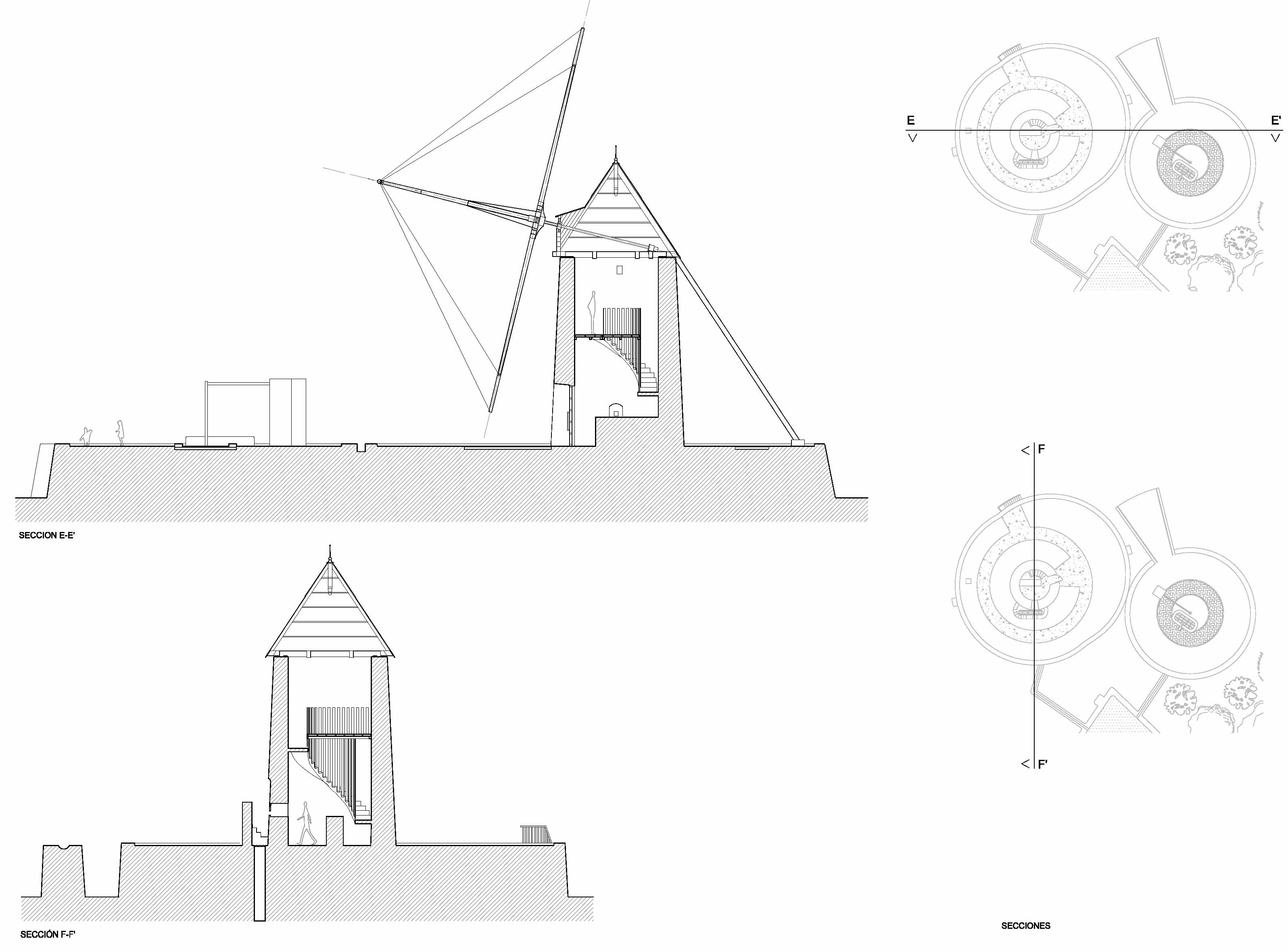 Rehabilitación de molino de agua. B.I.C. Image